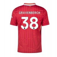 Dres Liverpool Ryan Gravenberch #38 Domáci 2024-25 Krátky Rukáv